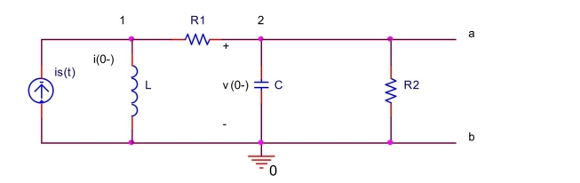 In the circuit shown below, let