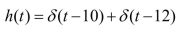 Find the convolution y(t) of x(t) and h(t); that is, find