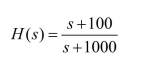 Plot the magnitude and phase Bode diagrams of the transfer function given by