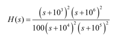Plot the magnitude and phase Bode diagrams of the transfer function given by