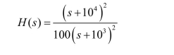 Plot the magnitude and phase Bode diagrams of the transfer function given by