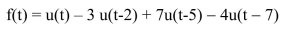 Find the one-sided Laplace transform of
