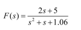 Find the inverse Laplace transform of