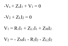 Solving these equations, we obtain