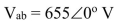 In a balanced (rs). The wire impedance is per phase. Find the