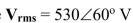 Let the voltage across a load be     . Find the coplex power, apparent power, average power, reactive power, and   power factor. Also, find the equivalent impedance, equivalent resistance, and equivalent inductance of the load. Draw the phasors for  <div style=padding-top: 35px> 