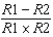 <strong>If a parallel circuit has two resistors, R1 and R2, what is the total resistance?</strong> A) B) C) D)