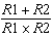 <strong>If a parallel circuit has two resistors, R1 and R2, what is the total resistance?</strong> A) B) C) D)