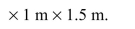 Calculate the number of liters of water that will fit into an aquarium with dimensions: 0.6 m