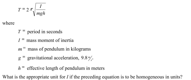 The amount of time it takes for a pendulum to swing to-and-fro through one complete cycle is called the period and is calculated using the following equation:
