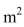 A garden plot is 60 m long by 30 m wide.Express the area of the garden in and hectares.
