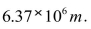 The Earth has a mass of and an average radius of .What is the density of the Earth?