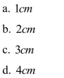 An aluminum cylinder is 5cm long and has a mass of 42g .If aluminum has a density of , how long is the cylinder?