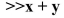 Suppose you have defined x = [1,2,3] and y = [2,4,6] in the Command Window.Determine the result of the following MATLAB operation:    <div style=padding-top: 35px> 