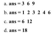 Suppose you have defined x = [1,2,3] and y = [2,4,6] in the Command Window.Determine the result of the following MATLAB operation:    <div style=padding-top: 35px> 
