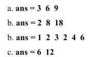 Suppose you have defined in the Command Window.Determine the result of the following MATLAB operation: