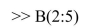 The following matrices have already been defined in MATLAB: