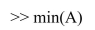 The following matrices have already been defined in MATLAB: