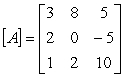 Perform the following operations on the given matrices: