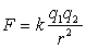 The force between two charged particles can be calculated using the following equation:   where   force in Newtons (N) k = electrostatic constant   charge of particle #1 in Coulombs (C)   charge of particle #2 in Coulombs (C)   distance between particles in meters (m) What is the appropriate unit for k if the preceding equation is to be homogeneous in units?<div style=padding-top: 35px> 