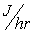 The conduction heat transfer rate through a wall is modeled by the following equation:   where   heat transfer rate in     thermal conductivity of the wall   area of the wall in     wall thickness in     steady-state temperature difference between the inside and the outside surfaces of the wall, in   What is the appropriate unit for k if the preceding equation is to be homogeneous in units?<div style=padding-top: 35px> 