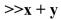 Suppose you have defined and in the Command Window. Determine the result of the following MATLAB operation: