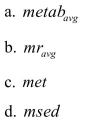 A unit commonly used to express the metabolic rate for an average person under sedentary conditions is called