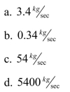 While filling up your car with gasoline, you notice that it takes 2 minutes to dispense 15 gallons of gasoline. What is the mass flow rate if water has a density of 1000kgm3 and gasoline Has a specific gravity of 0.72?