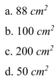 A rubber ball has a diameter of eight centimeters. What is its surface area?
