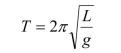 <strong>The amount of time it takes for a pendulum to swing to-and-fro through one complete cycle is called the period and is calculated using the following equation: where What is the appropriate unit for L if the preceding equation is to be homogeneous in units?</strong> A) meters B) liters C) D) seconds