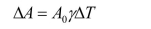 When a steel cookie sheet is placed in an oven and heated, it expands due to the temperature change. The change in area of the cookie sheet is modeled using the following equation: where What is the appropriate unit for if the preceding equation is to be homogeneous in units?