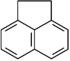 Draw the resonance structures for acenaphthene.