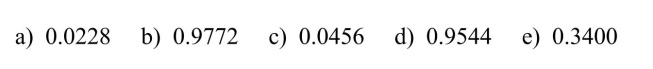 The proportion of values in a normal population distribution that fall within 2 standard deviations of the mean is: