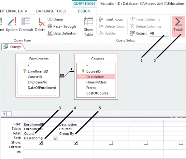 A(n) _________________________ query displays a dialog box prompting you for information to enter as limiting criteria each time the query runs.