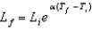  <strong>When the coefficient of linear expansion,  \alpha , and the temperature change, Tf - Ti, are large, a length Li of a solid substance expands in length to:</strong> A)Lf =  \alpha Li(Tf - Ti). B)Lf = Li[1 +  \alpha (Tf - Ti)]. C)Lf = Li[1 + ln( \alpha (Tf - Ti))]. D)   . E)   . <div style=padding-top: 35px>  