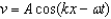 <strong>What is the expression for the transverse velocity of the wave in a string given by ?</strong> A) B) C) D) E)