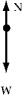 <strong>A rock attached to a string swings in a vertical circle. Which free body diagram could correctly describe the force(s) on the rock when it is at the highest point?</strong> A) B) C) D) E)