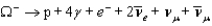 <strong>The omega-minus particle decays with the X0 and the \pi - eventually decaying into stable baryon(s) and lepton(s).Utilising conservation laws, which of the following is the correct accounting of the decay products? \Omega^{-} \rightarrow X^{0}+\pi^{-} </strong> A) \Omega^{-} \rightarrow \mathrm{p}+4 \gamma+2 \mathrm{e}^{-}+2 \bar{v}_{e}+\boldsymbol{v}_{\mu}+\bar{v}_{\mu} B) \Omega^{-} \rightarrow \mathrm{p}+\mu^{-}+\bar{v}_{\mu}+2 \gamma+e^{-} C) D)
