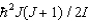 <strong>Assume the angular momentum of a diatomic molecule is quantised according to the relation .What are the allowed rotational kinetic energies?  </strong> A)   B)   C)   D)   E)   <div style=padding-top: 35px> 