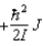 <strong>When a molecule jumps from a rotational energy level characterised by the rotational quantum number J to one characterised by J- 1, the difference in energy of levels J and J -1, EJ - EJ - 1, is:</strong> A)   B)   C)   D)   E)   <div style=padding-top: 35px> 