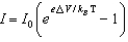  <strong>When a voltage \Delta V is applied to a p-n junction diode at absolute temperature T, the current voltage relationship is:</strong> A)   B)   C)   D)   E)   <div style=padding-top: 35px>  