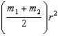 <strong>When calculating the rotational kinetic energy of a diatomic molecule, with atoms of mass m1 and m2,the moment of inertia about an axis passing through the molecule's centre of mass, with r the atomic separation, is:</strong> A)   B)   C)   D)   E)   <div style=padding-top: 35px> 