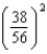 <strong>The number of electrons in the n = 4, = 2 subshell in strontium (Z = 38) is ____ the number of electrons in the n =4, =2 subshell in barium (Z = 56). </strong> A)times B)times C)equal to D)times E)times