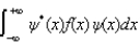 <strong>The expectations value of a function f(x) of x when the wave function depends only on x is given by < f(x) > =</strong> A) B) C) D) E)