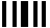 <strong>Each pattern shown below would appear on a screen when monochromatic light of wavelength \lambda first passes through a narrow slit of width a and then strikes a screen.The darkest areas on the page represent the brightest areas on the screen.In which case does the slit have the narrowest width?</strong> A) B) C) D) E)