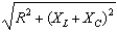 <strong>The total impedance Z of an RLC circuit driven by an ac voltage source at angular frequency \omega is:</strong> A) B) C) D) E)