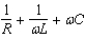 <strong>The impedance of the parallel RLC circuit shown is given by: </strong> A) B) C) D) E)