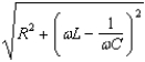 <strong>The impedance of the parallel RLC circuit shown is given by: </strong> A) B) C) D) E)