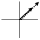 <strong>The graphs below represent current and voltage phasors at one instant of time.The solid arrows represent the voltage phasors, \Delta V, and the dashed arrows represent the current phasors, Imax.The graph which shows the correct relationship between current and voltage phasors for an inductor in an RL circuit is:</strong> A) B) C) D) E)
