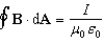 <strong>Gauss's Law states that the net electric flux, , through any closed surface is proportional to the charge enclosed: .The analogous formula for magnetic fields is: </strong> A) B) C) D) E)
